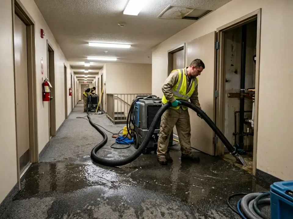 multi-unit-apartment-hallway-f-005 — frequently asked questions, Emergency Burst Pipe Water Extraction & Removal in Bemiss,…